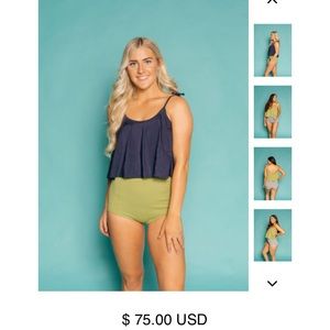 Kortni Jeane Swim Swing Top